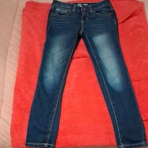 Wonder Nation Girls  Dark Blue Skinny Jeans